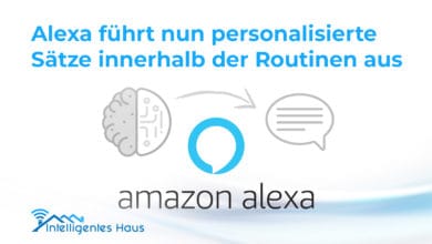 Alexa personalisierte Sätze