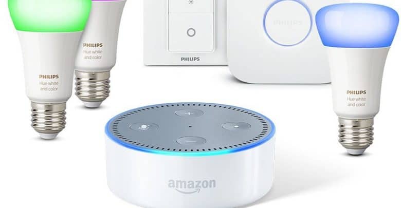 Echo dot Philips Hue