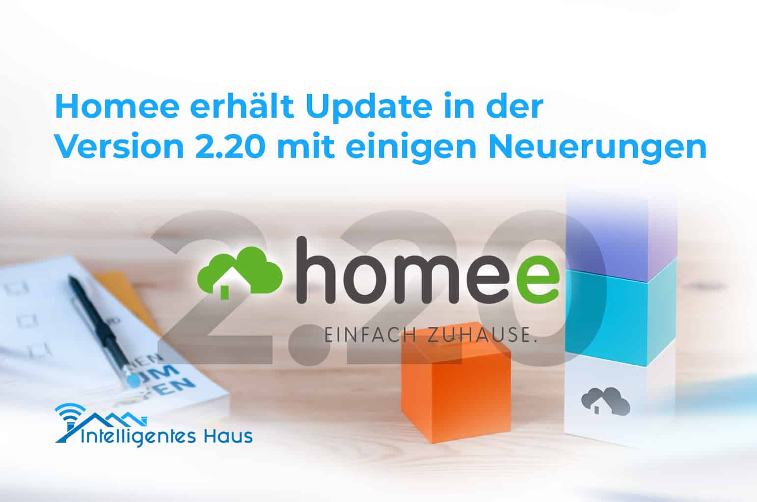 Version 2.20 Homee