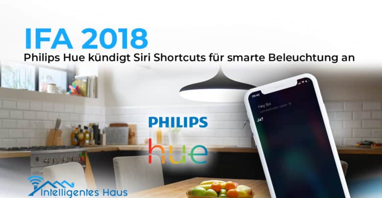 Siri Shotcuts für Hue-Leuchten