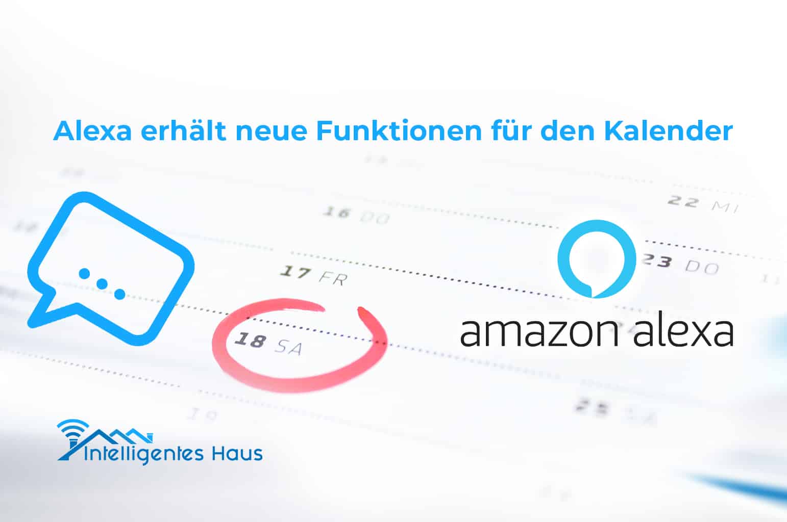 Alexa erhält neue Kalender-Funktionen