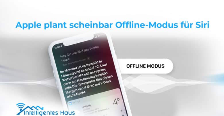 Offline-Modus für Siri