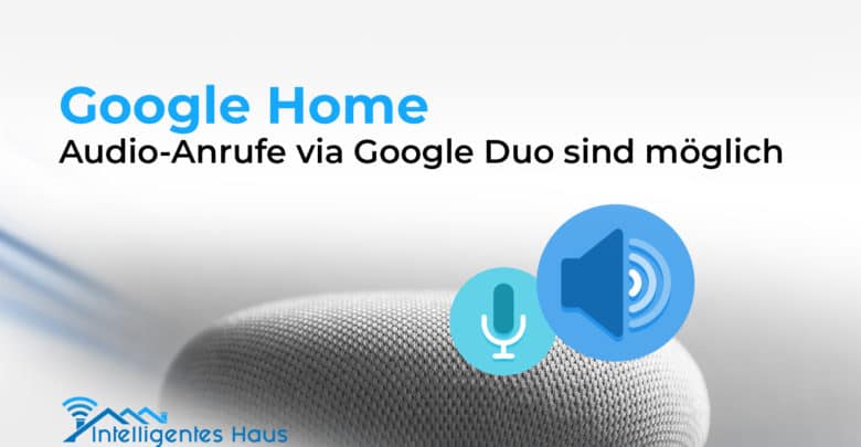Google Home unterstützt Google Duo