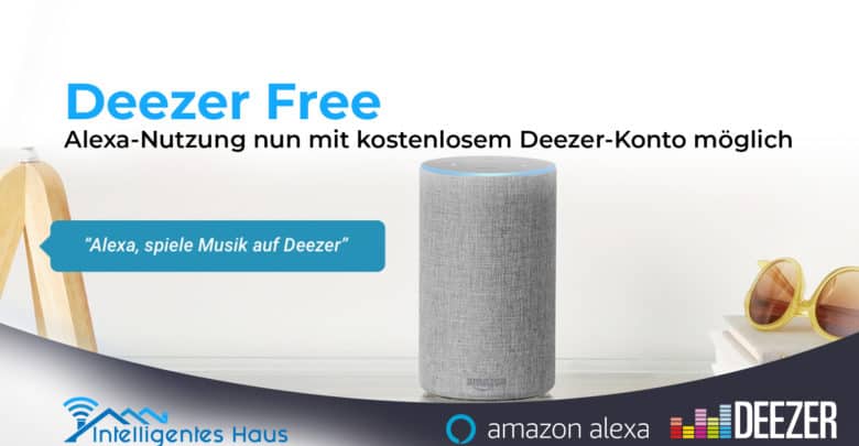 Alexa Nutzung mit Deezer Free