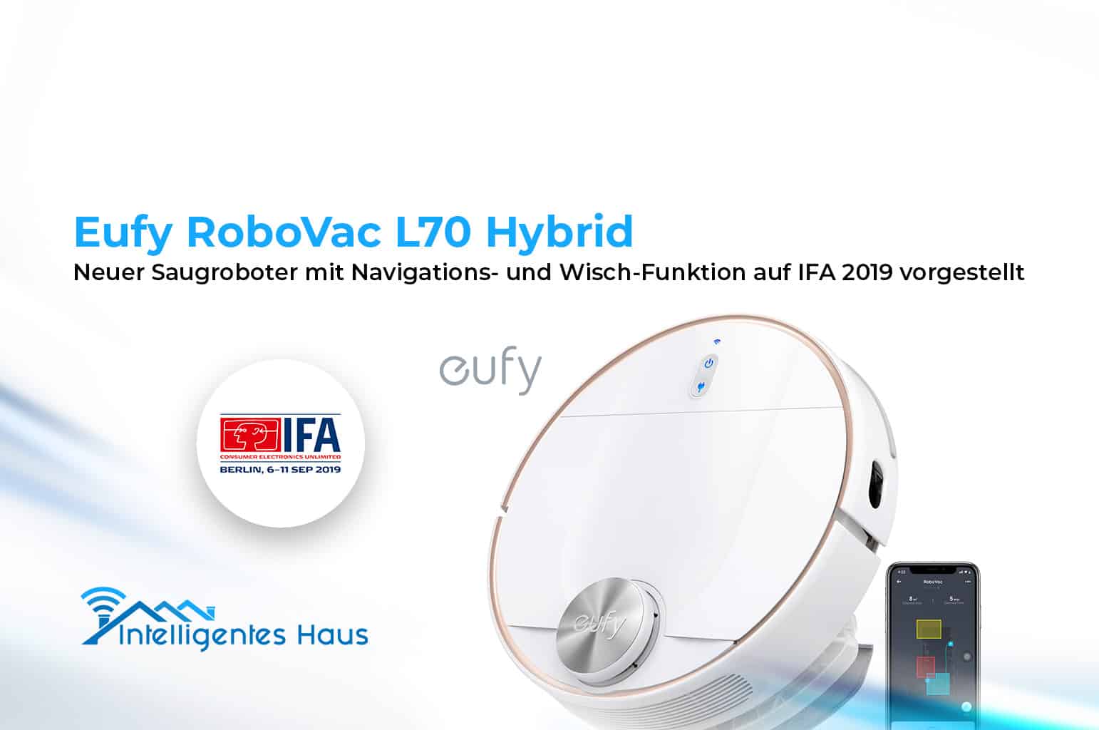 eufy RoboVac l70 Hybrid vorgestellt