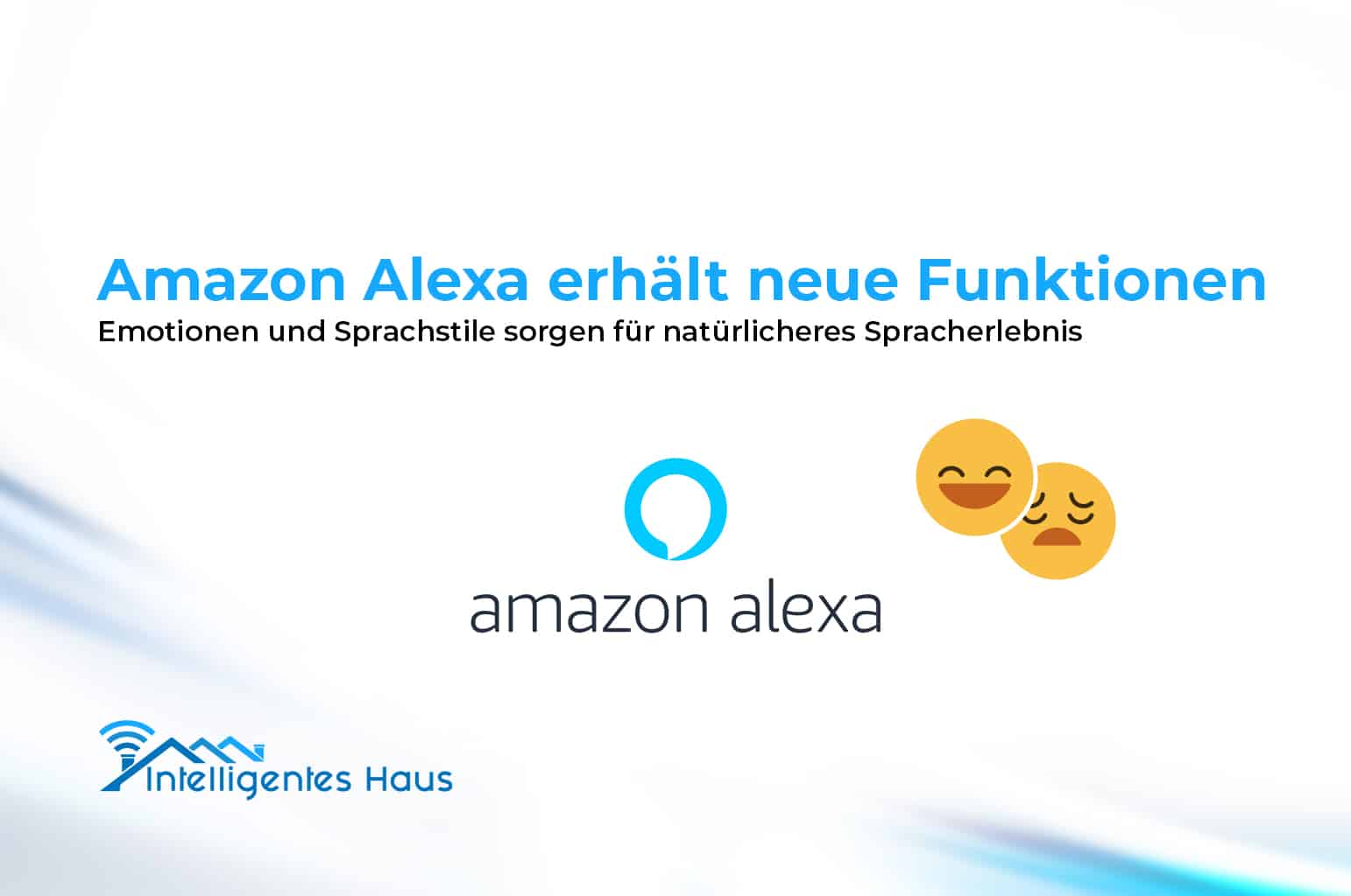 Emotionen und Sprachstile für Alexa