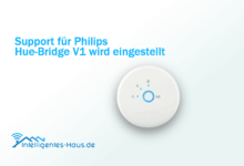 Philips Hue Bridge Support eingestellt