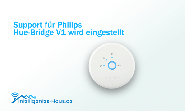 Philips Hue Bridge Support eingestellt