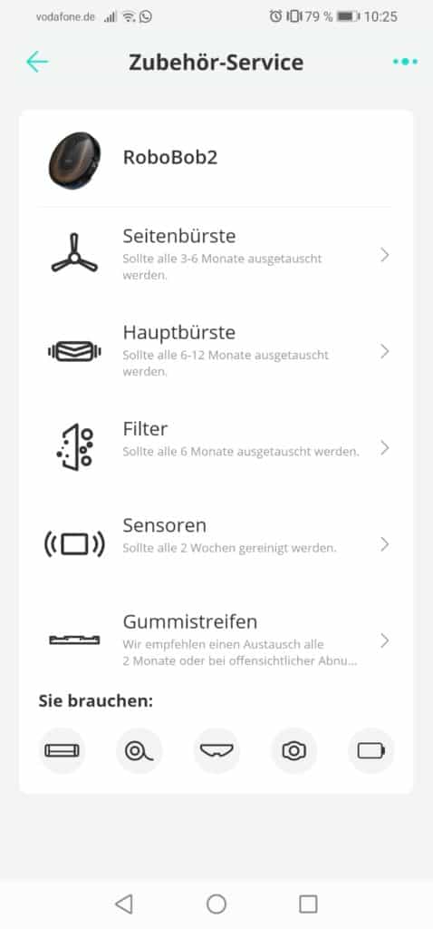 eufy RoboVac G30 hybrid Zubehör-Service