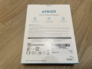 Anker PowerCore Magnetic 5K Verpackung hinten