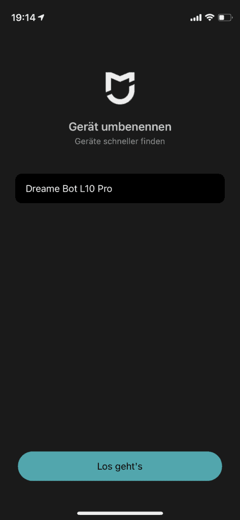 Dreame L10 Pro App Name